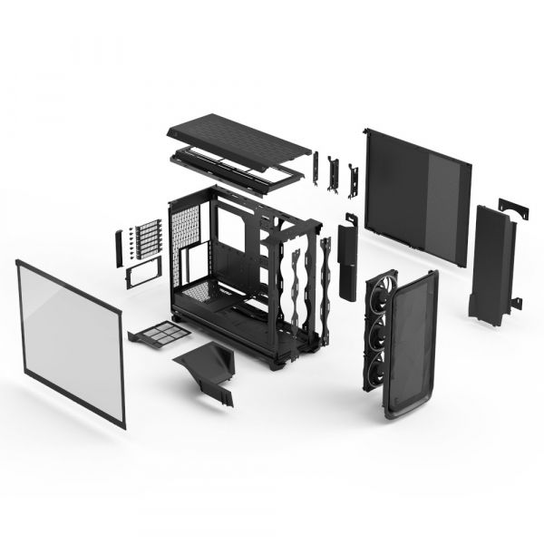 ������ FRACTAL DESIGN Meshify 3 XL Black RGB TG LT (FD-C-MES3X-04) - �������� 14