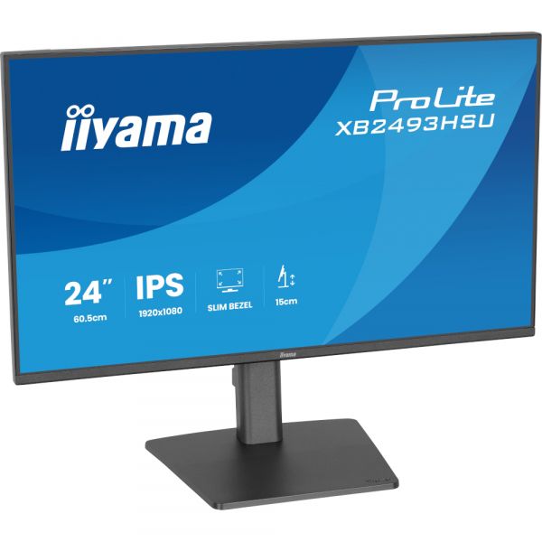 IIYAMA 27" 16:9 IPS �� �������, 1920�1080, 1 �� (MPRT), 1 20 ��, 350 ��/�2, Adaptive Sync, 1xHDMI 1.4/1xDP 1 XB2493HSU-B1 - �������� 8