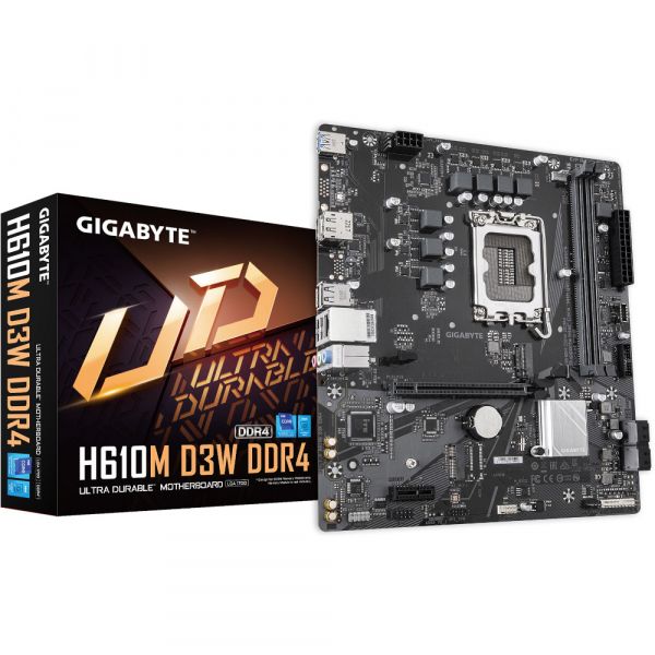 M���������� ����� Gigabyte H610M D3W DDR4 (s1700, Intel H610) - �������� 4