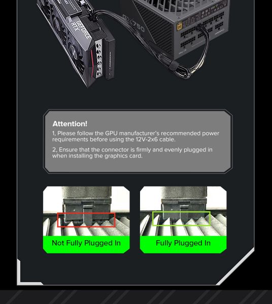 GAMEMAX ���� �������� ATX 750W, 80 Gold,fan 135mm,fully mo dular OPP, OVP, UVP, OCP, OTP, SCP GX-750 PRO BK(ATX3.1PCIe5.1) - �������� 28