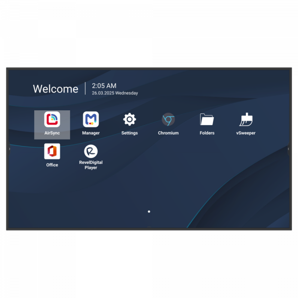 VIEWSONIC 55"UHD �� �������, 500nits, 5000:1, 8G RAM/32GB, H DMI-IN*3, HDMI-OUT*1, USB-A*2, USB-C*1, Audio in*1 CDE5531-1C���� - �������� 1