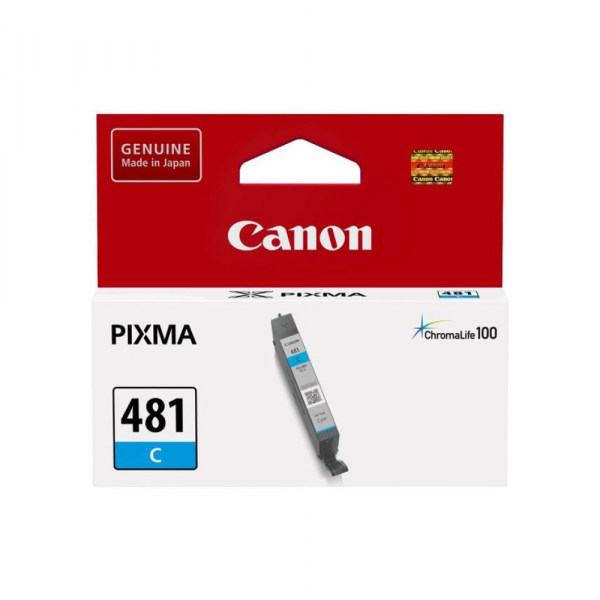 CANON �������� ����� ��� TS6140/8140/9140/TR7540/8540/TS 6240/9540/8240/704/8340/6340  CLI-481 C - �������� 1