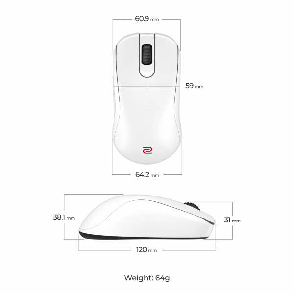 ����� ZOWIE S2DW WHITE (9H.N4NBE.A3E) - �������� 7