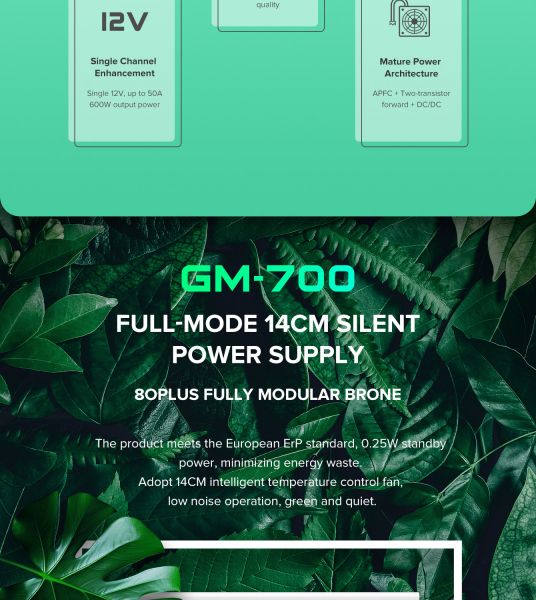 ���� �������� GAMEMAX GM-700 Modular white - �������� 13