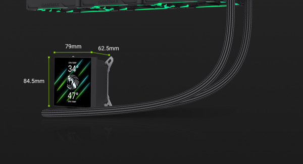 ������� �������� ����������� GAMEMAX HAILSTORM 360 BK - �������� 25