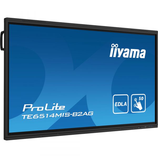 IIYAMA 65" 16:9 ������������� VA �� �������, 3840�2160, P ureTouch-IR+, 24/7, 435 ��/�2, �� Android 13,  SP  TE6514MIS-B2AG AX - �������� 3
