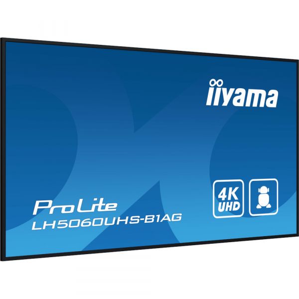 IIYAMA 49.5" 16:9 IPS �� ������, 3840�2160, 500 ��/�2, 2 4/7, �� Android 11, 3xHDMI 2.0/1xRS-232c/1xLAN/2xU LH5060UHS-B1AG - �������� 6