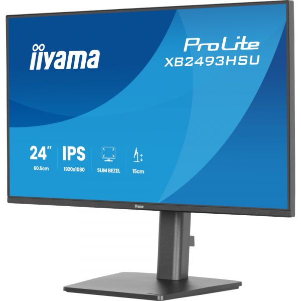 IIYAMA 27" 16:9 IPS �� �������, 1920�1080, 1 �� (MPRT), 1 20 ��, 350 ��/�2, Adaptive Sync, 1xHDMI 1.4/1xDP 1 XB2493HSU-B1 - �������� 9
