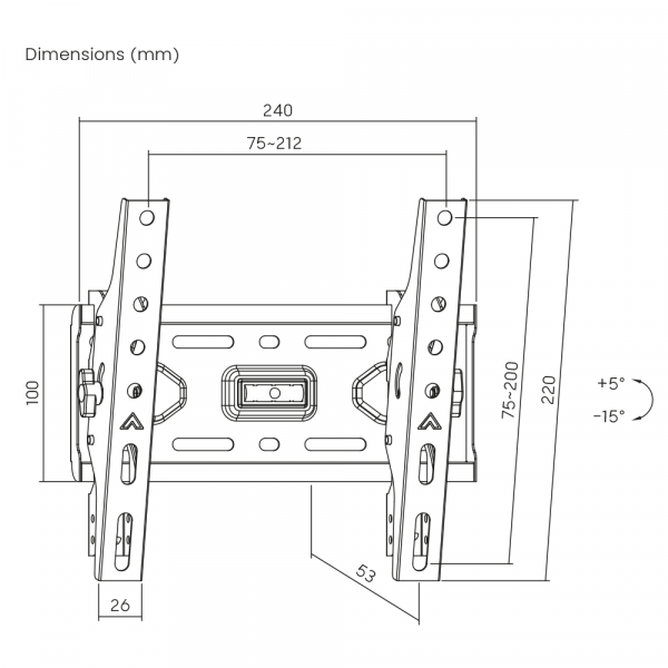   Brateck KL36-22T  KL36-22T -  5