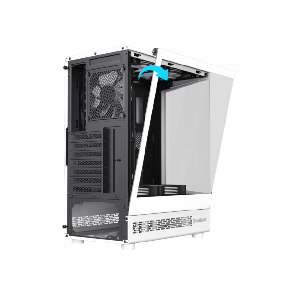 GAMEMAX ������ ����'������� Midi ATX ��� ����� ��������  ATX,ATX, M-ATX,ITX, Tempered Glass,Mesh,USB2.0x1,U Vista COC AW - �������� 10