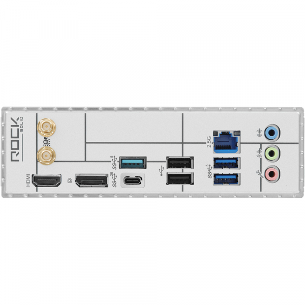 ASROCK M���������� ����� s1851 Intel B860 2xDDR5 DP/HDMI  2xM.2 2.5GbE LAN mATX  B860M ROCK WIFI - �������� 6