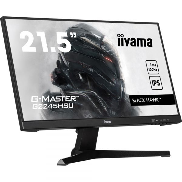IIYAMA 21.5" 16:9 ������� IPS �� �������, 1920�1080, 1 ��  (MPRT), 100 ��, Adaptive Sync, 1xHDMI 1.4/1xDP 1. G2245HSU-B2 - �������� 4