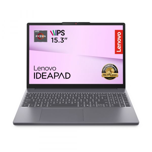 LENOVO ������� 15.3FM/R7 7735HS/24/512/UMA/DOS/BL/Luna gr ey IdeaPad Slim 3 15ARP10 - �������� 1