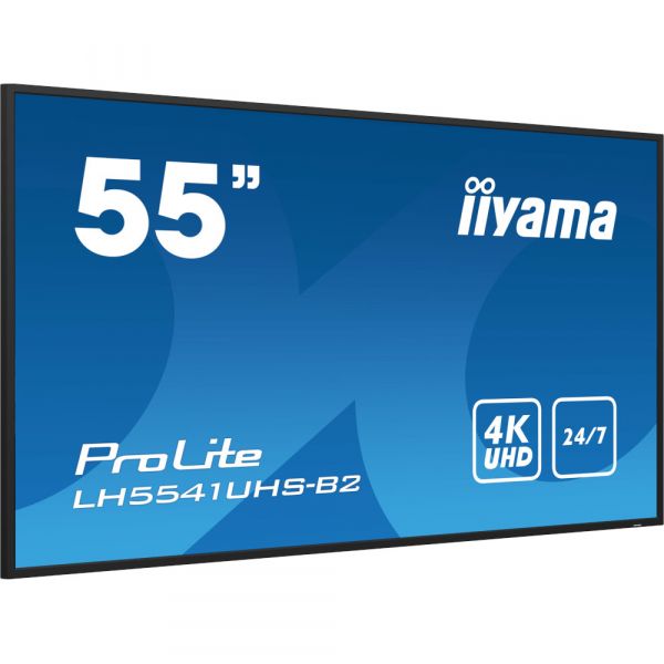 IIYAMA 54.6" 16:9  IPS UHD �� ������, 18/7, ��������,  1xVGA/3xHDMI/1xRS232/1xLAN/1xUSB 2.0, ��������� �� LH5541UHS-B2 - �������� 3