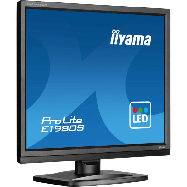 IIYAMA 19" 5:4 TN �� �������, 1280�1024, 3 �� (GTG), 250   ��/�2, 75 ��, 1xHDMI/1xDP, SP 2x2 �� E1980S-B1 - �������� 3