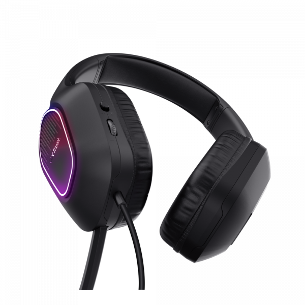 TRUST ��������� GXT 416 Zirox LED Headset Black GXT416 Zirox LED Headset Blk - �������� 4