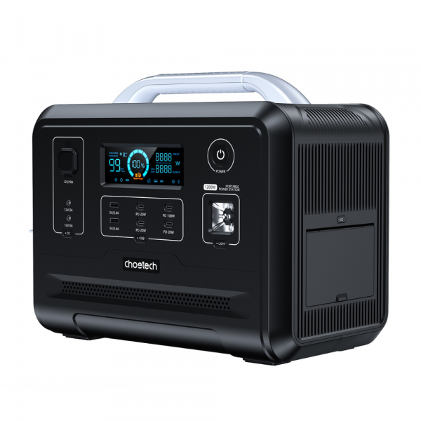    Choetech 1200Wh Bidirecti onal charging power station Choetech 1200W Powerstation -  3