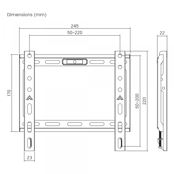 � ��������� Brateck KL37-22F  KL37-22F - �������� 4