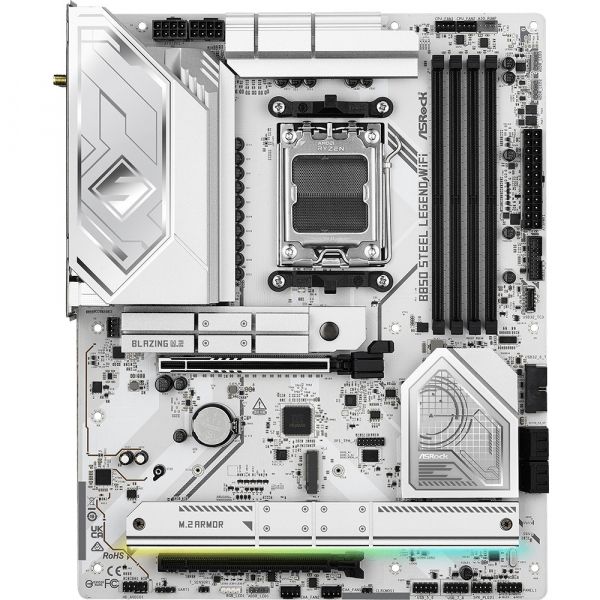 M  ASRock B850 Steel Legend WIFI (sAM5, AMD B850, DDR5) -  2