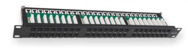 KINGDA ����-������ 19", 48xRJ45, UTP,���.5E, 1U KD-PP37-UTP-C5E-48P - �������� 1