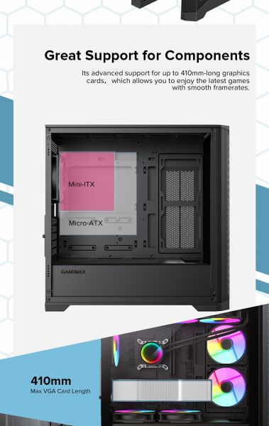 GAMEMAX ������ Micro ATX ��� ����� �������� , �������� ��� � Destroyer MB - �������� 16