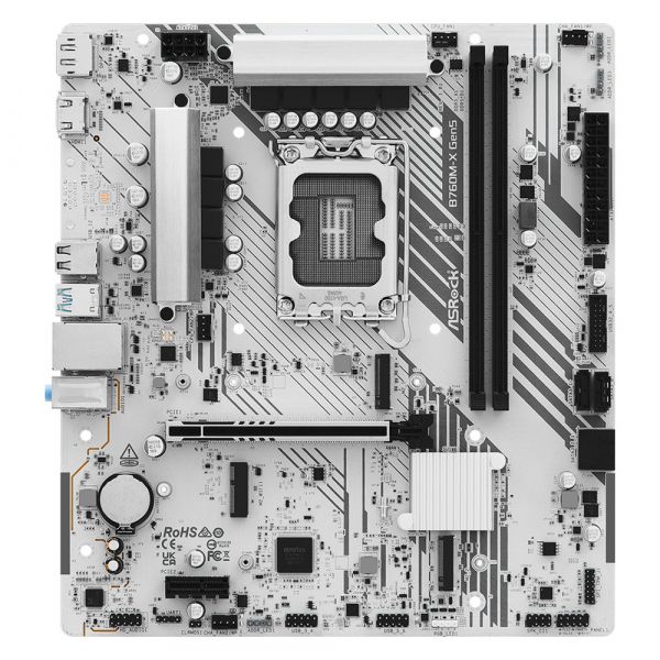 ASROCK M���������� ����� s1700 Intel B760 DP/HDMI 2xM.2 2 xDDR5 2.5GbE LAN mATX  B760M-X GEN5 - �������� 1