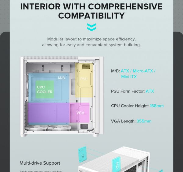 ������ GAMEMAX P30 WH - �������� 23