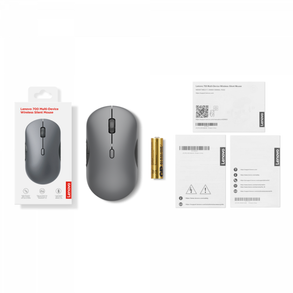 ����� LENOVO 700 Wireless Mouse Luna Grey (GY51S61898) - �������� 6