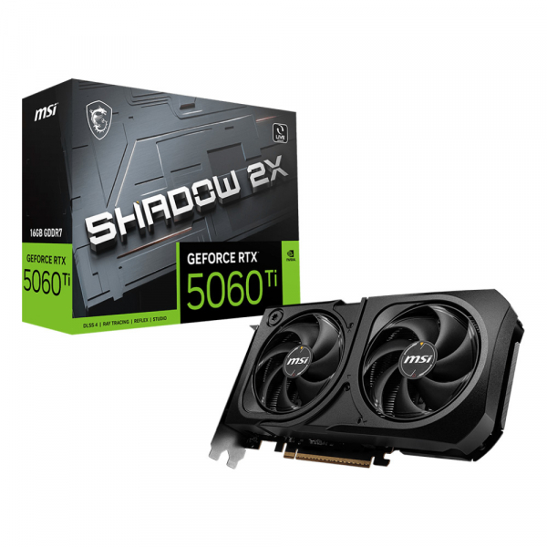 ³ MSI RTX 5060 Ti 16G SHADOW 2X PLUS -  1
