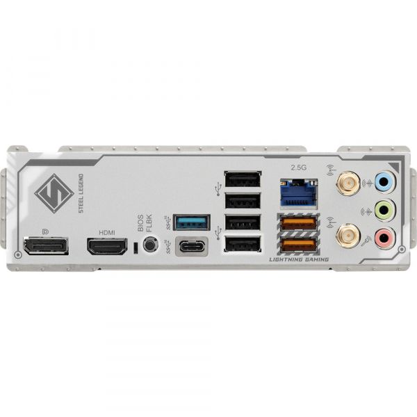 ASROCK M���������� ����� sAM5 AMD B850 4xDDR5 HDMI/DP 3xM .2 2.5GbE LAN mATX  B850M STEEL LEGEND WIFI - �������� 6