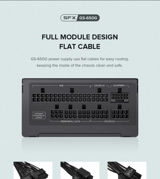 ���� �������� GAMEMAX GS-650G Black - �������� 27