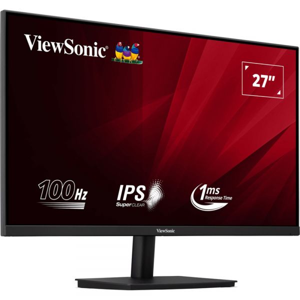 VIEWSONIC 27" 16:9 SuperClear IPS �� �������, 1920�1080, 100  ��,300 cd/m, 1 �� (GtG), 1xVGA/1xHDMI 1.4  VA270-H-2 - �������� 2