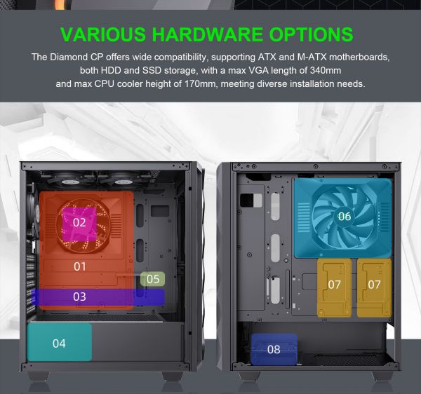 ������ GAMEMAX Black Diamond CP - �������� 25