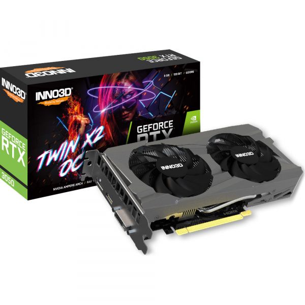 ³�������� Inno3D NVIDIA  GEFORCE RTX 3050 TWIN X2 OC Inno3D RTX 3050 TWIN X2 OC - �������� 1