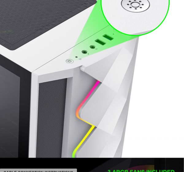 ������ GAMEMAX White Diamond CP - �������� 17