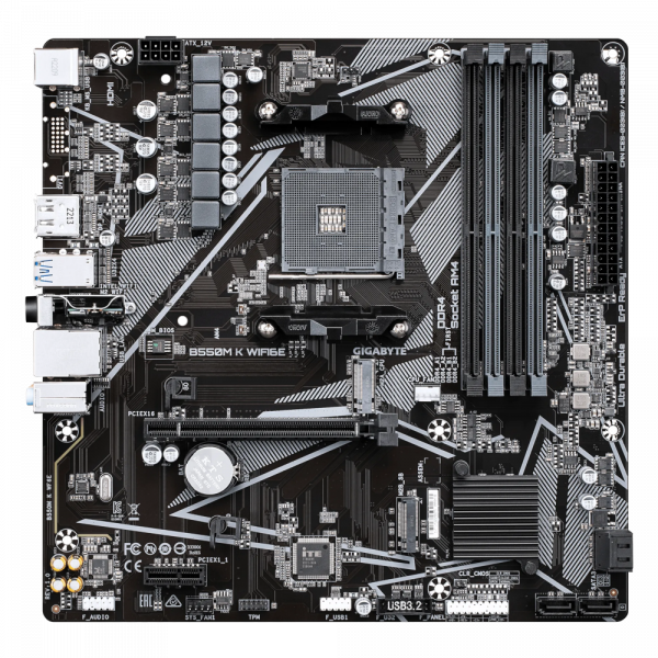 ����������� ����� GIGABYTE B550M K WIFI6E - �������� 1