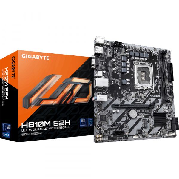 GIGABYTE M���������� ����� s1851 Intel H810 DP/HDMI/VGA  1x M.2 GbE LAN mATX H810M S2H - �������� 4