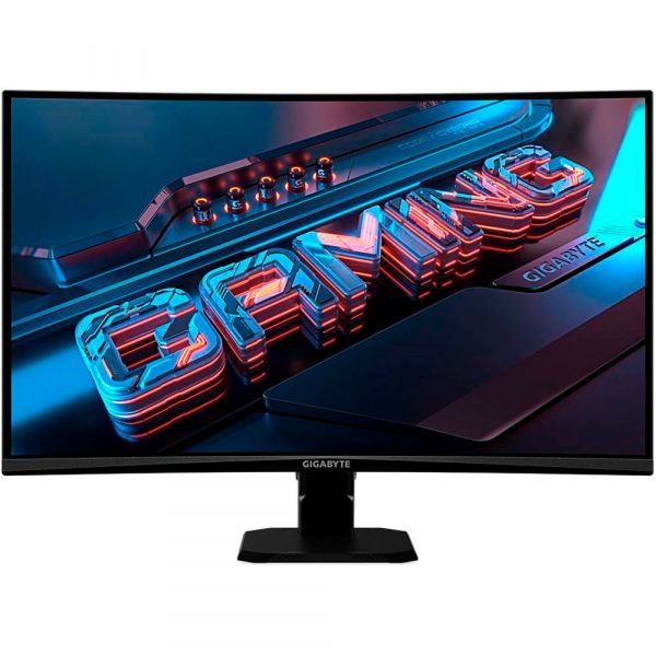 GIGABYTE i������ ���i��� 27"VA 1500R 180Hz 1ms QHD (2560 x  1440) 2xHDMI(2.0) 1xDP(1.4) GS27QCA Gaming Monitor - �������� 1