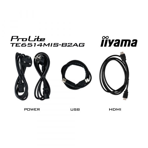 IIYAMA 65" 16:9 ������������� VA �� �������, 3840�2160, P ureTouch-IR+, 24/7, 435 ��/�2, �� Android 13,  SP  TE6514MIS-B2AG AX - �������� 21