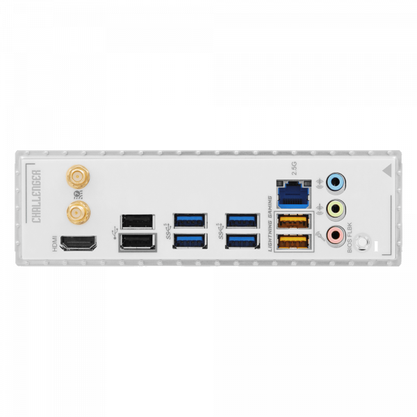 ASROCK M���������� ����� sAM5 AMD B850 4xDDR5 HDMI 2xM.2  2.5GbE LAN mATX  B850M CHALLENGER WIFI WHITE - �������� 6