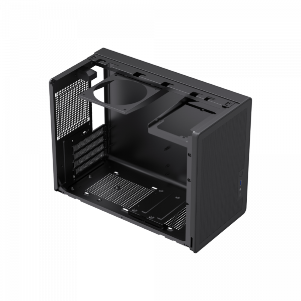 GAMEMAX  Mini Tower    U-ATX(244*185 mm), FLEX-ATX(229*191mm)ITX(170*170mm), 1*usb 3. Spark Air BK -  11