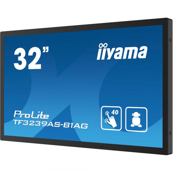 IIYAMA 31.5" 16:9  ��������� IPS FHD �� ������, 24/7,  5 00 ��/�2,  ����������-�������� ���������, �� Andr TF3239AS-B1AG - �������� 7