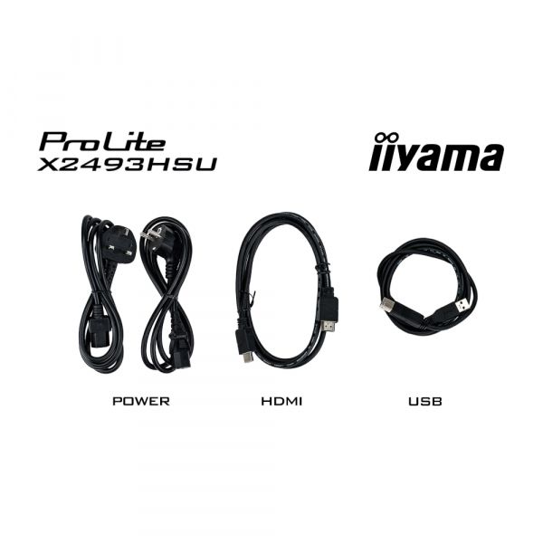 IIYAMA 27" 16:9 IPS �� �������, 1920�1080, 1 �� (MPRT), 1 20 ��, 350 ��/�2, Adaptive Sync, 1xHDMI 1.4/1xDP 1 X2793HSU-B1 - �������� 22