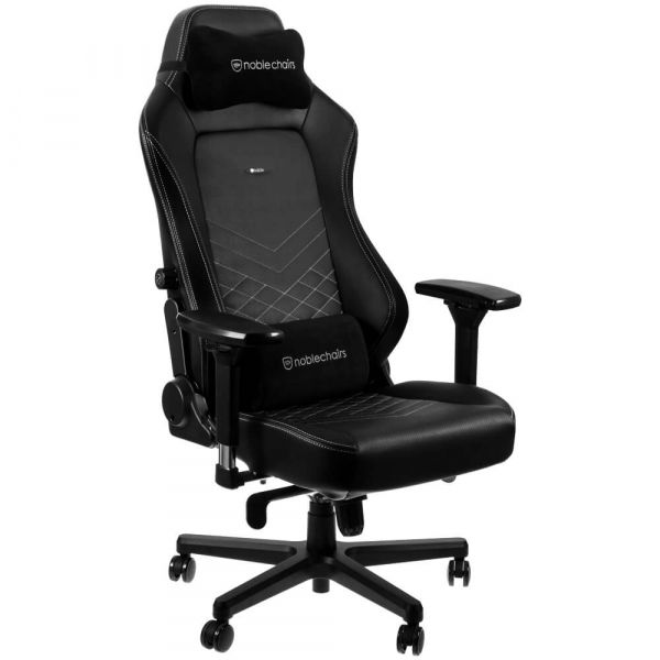   NOBLECHAIRS HERO Black/Platinum White (NBL-HRO-PU-BPW) -  3