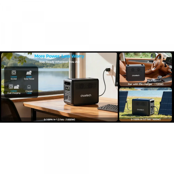 ���������� ������� ������� CHOETECH 1200W UPS PS (BS068) - �������� 6