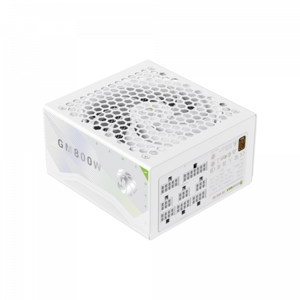 GAMEMAX ���� �������� ATX 800W, 80+ Bronze, 140mm Ultra Si lent Fan OVP / UVP/ SIP / OCP/ OLP/ OPP/ SCP GM 800B WH Fully-modular New - �������� 1