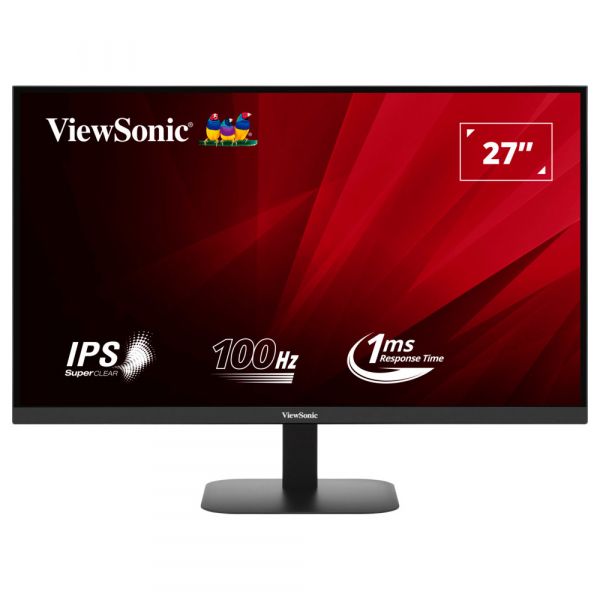VIEWSONIC 27" 16:9 SuperClear IPS �� �������, 2560�1440, 100  ��, 1 �� ,HDMI 2.0 (with HDCP 2.2): 2, DisplayPor VA2708-2K-HD - �������� 1