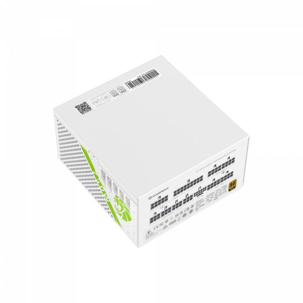 GAMEMAX ���� �������� ATX 750W, 80 Gold,fan 135mm,fully mo dular OPP, OVP, UVP, OCP, OTP, SCP GX-750 PRO WH(ATX3.1PCIe5.1) - �������� 10