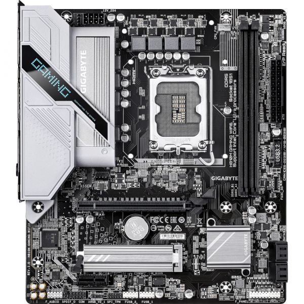 GIGABYTE M���������� ����� s1851 Intel H810 DP/HDMI/VGA  1x M.2 2.5GbE LAN mATX  H810M GAMING WIFI6 - �������� 1