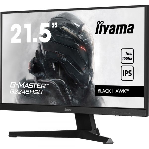 IIYAMA 21.5" 16:9 ������� IPS �� �������, 1920�1080, 1 ��  (MPRT), 100 ��, Adaptive Sync, 1xHDMI 1.4/1xDP 1. G2245HSU-B2 - �������� 5